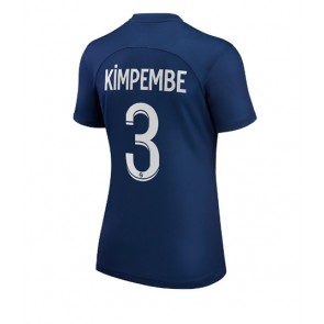 Paris Saint-Germain Presnel Kimpembe #3 kläder Kvinnor 2022-23 Hemmatröja Kortärmad